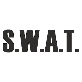 Виниловая наклейка S.W.A.T. на авто — тактический стиль