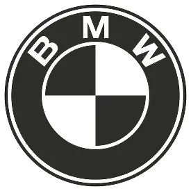 Виниловая наклейка на авто — BMW (логотип немецкого бренда)