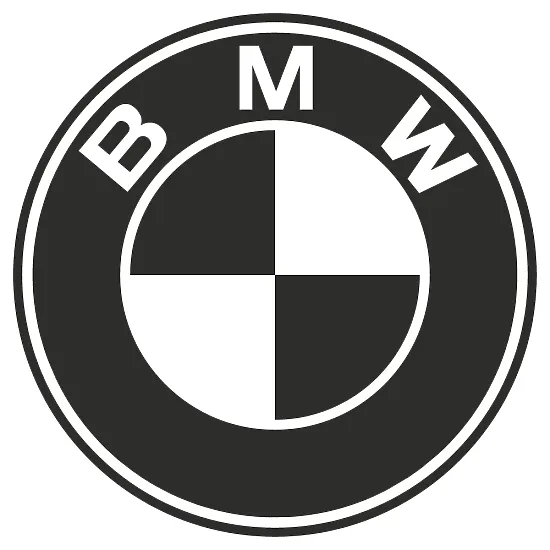 Виниловая наклейка на авто — BMW (логотип немецкого бренда)