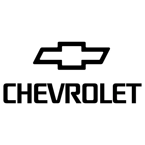 Виниловая наклейка на авто - логотип Chevrolet