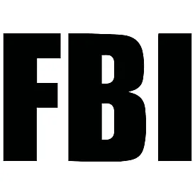 Виниловая наклейка «FBI» на автомобиль
