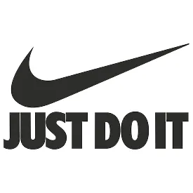 Виниловая наклейка на авто — Nike Just Do It логотип