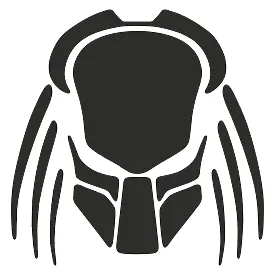 Вінілова наклейка Predator – Хижак