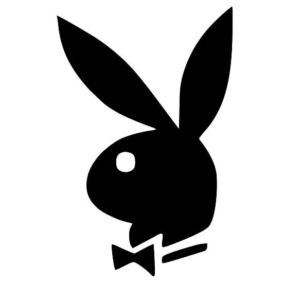 Вінілова наклейка на автомобіль — Емблема Playboy (заєць)