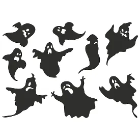 Набір вінілових наклейок — Привидення на Хелловін 👻🎃