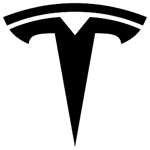 Вінілова наклейка на автомобіль — Логотип Tesla