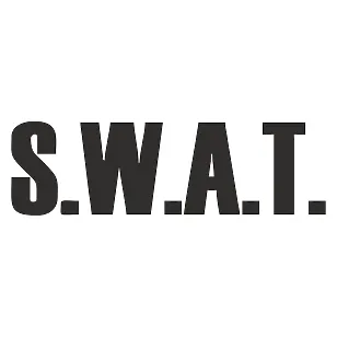 Вінілова наклейка S.W.A.T. на авто — тактичний стиль