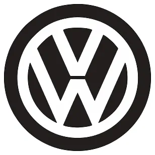 Вінілова наклейка на авто — Volkswagen (логотип)
