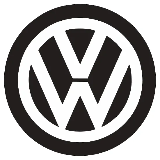 Вінілова наклейка на авто — Volkswagen (логотип)