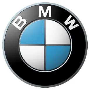 Друкована наклейка — логотип BMW, для авто