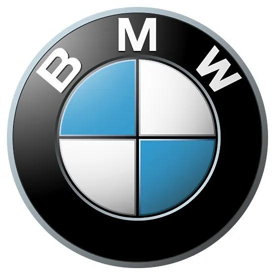 Друкована наклейка — логотип BMW, для авто